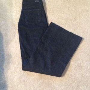 Citizens Of Humanity Dark Blue Flare Jeans